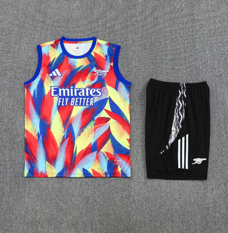 Nouveaux kits de gilets d'entraînement d'Arsenal 25/26