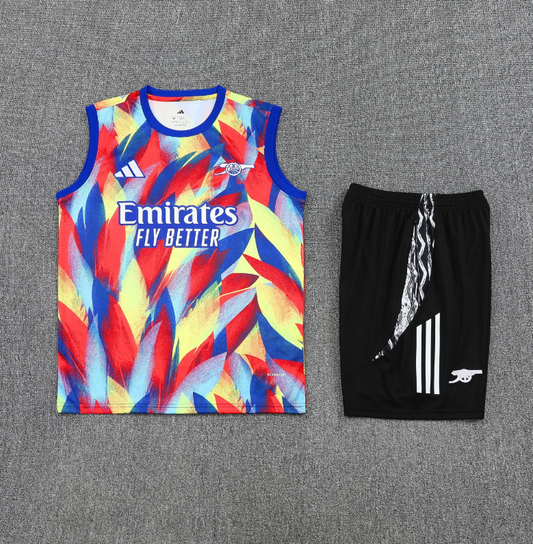 Nouveaux kits de gilets d'entraînement d'Arsenal 25/26
