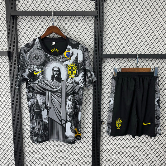 Maillots d'entraînement gris du Brésil