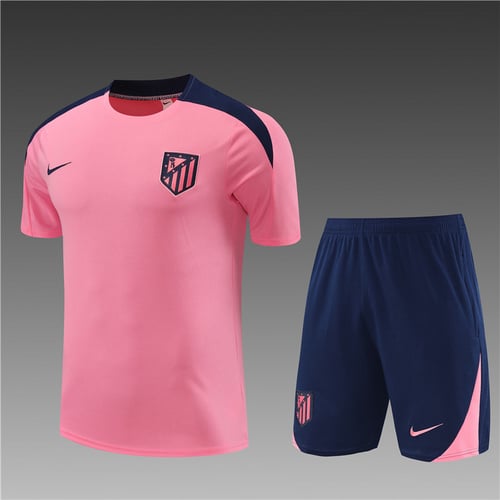 Maillots d'entraînement roses de l'Atlético Madrid 24/25