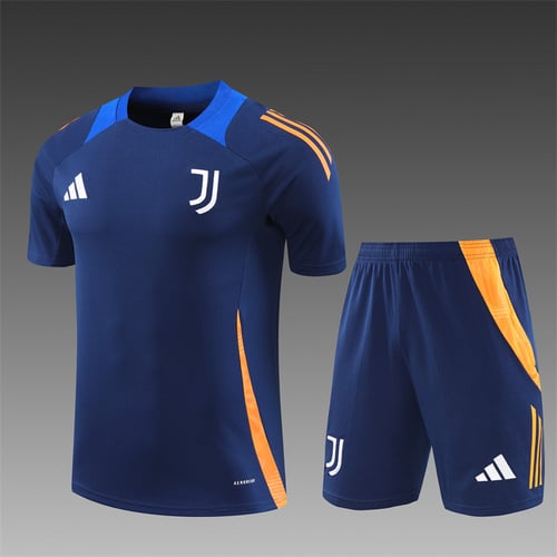 Maillots d'entraînement bleu royal de la Juventus 24/25