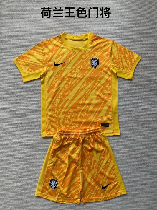 maillots enfants 24/25 gardien de but néerlandais