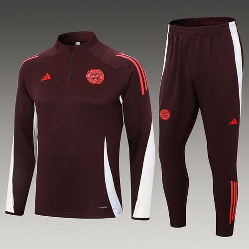 Survêtement demi-zip violet foncé Bayern Munich 24/25