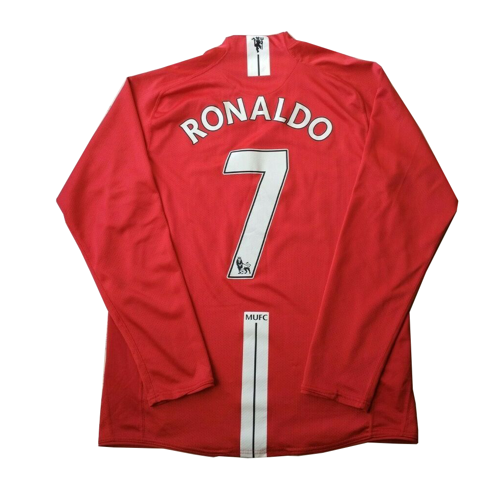 Manchester United RONALDO 7 Retro Jersey Long Sleeve 2007/08