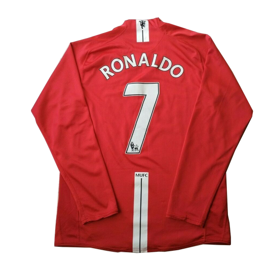 Manchester United RONALDO 7 Retro Jersey Long Sleeve 2007/08