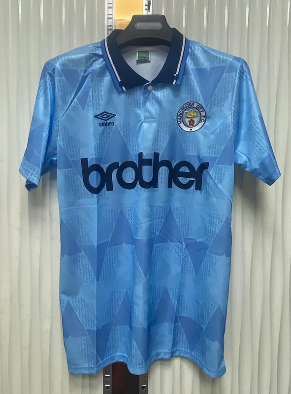 Maison rétro de Manchester City de 1989