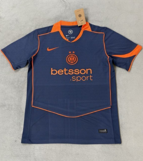 Version supporters 25/26 Inter Milan Deuxième à l'extérieur