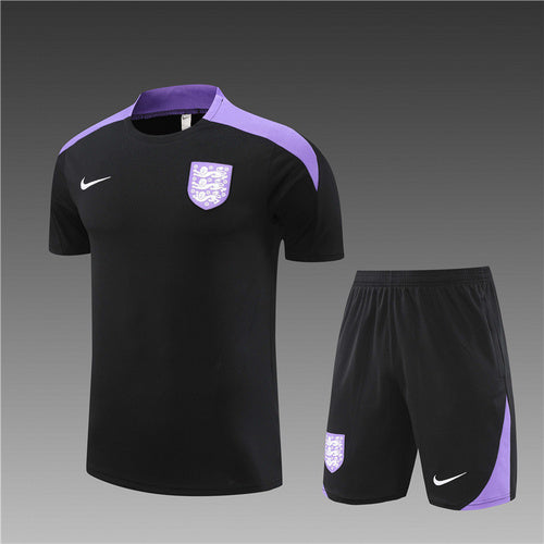 Maillots d'entraînement noirs de l'Angleterre 24/25