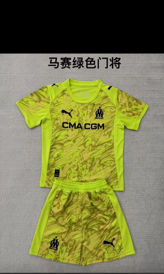 Maillots adultes 25/26 Neufs (Gardien de but vert de Marseille)