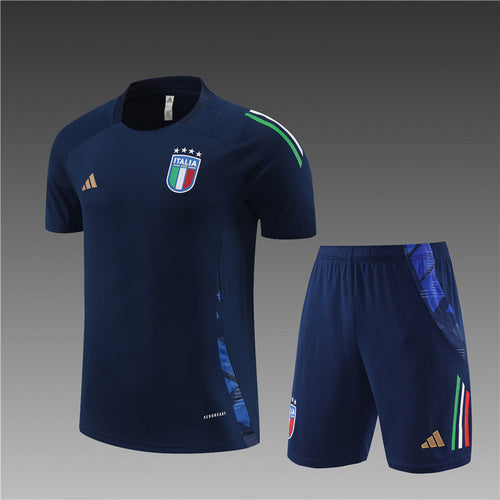 Maillots d'entraînement Italie 24/25 bleu roi