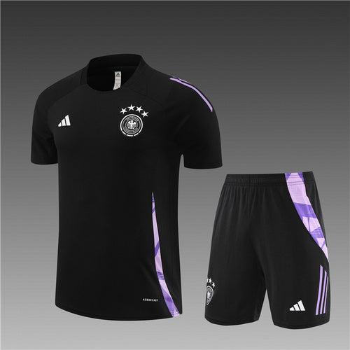 Maillots d'entraînement noirs Allemagne 24/25