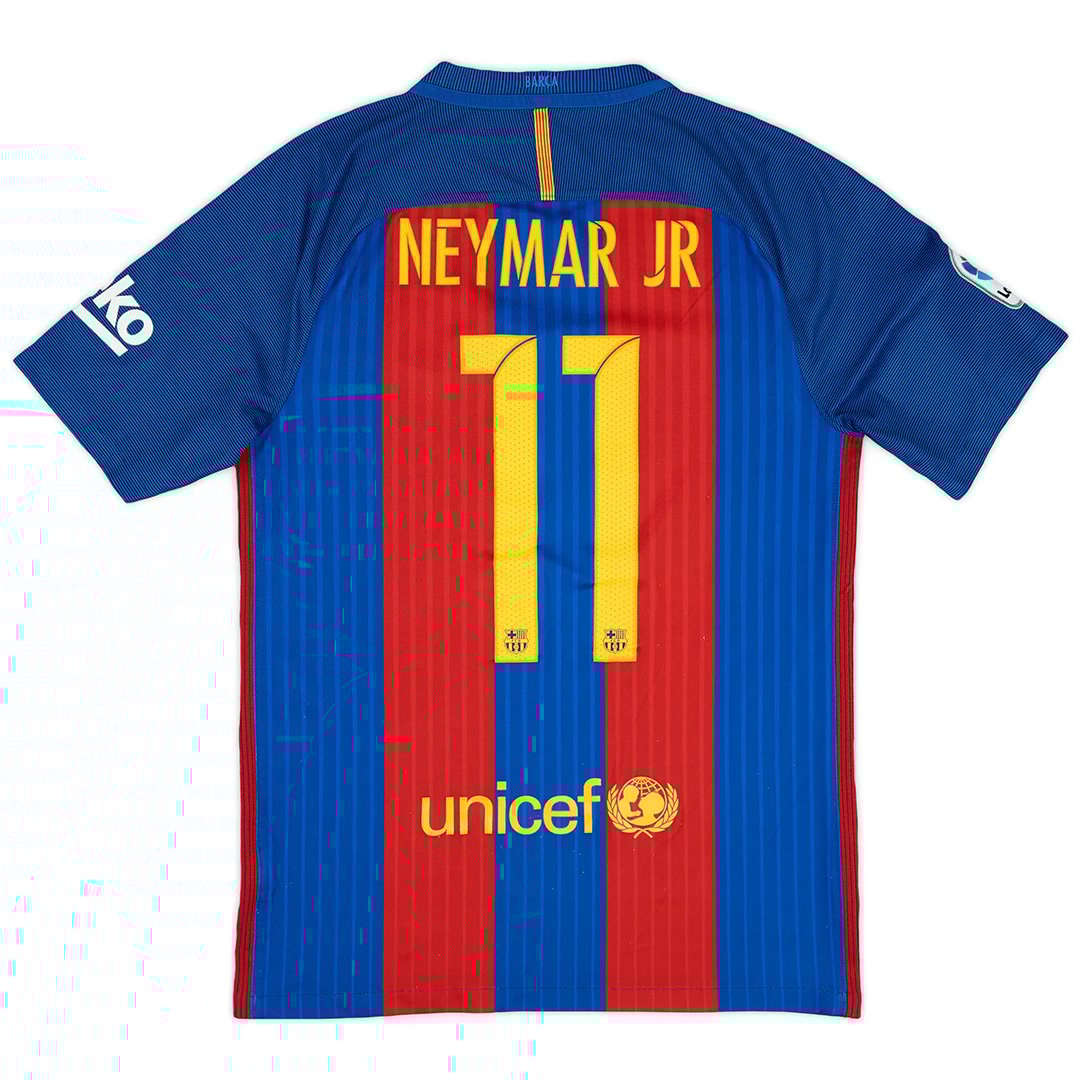 NEYMAR JR 11 Maillot Rétro Barcelone Domicile 2016/17