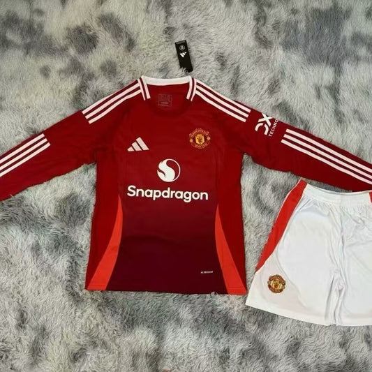 Adults kits 24/25 Manchester United home Long Sleeve
