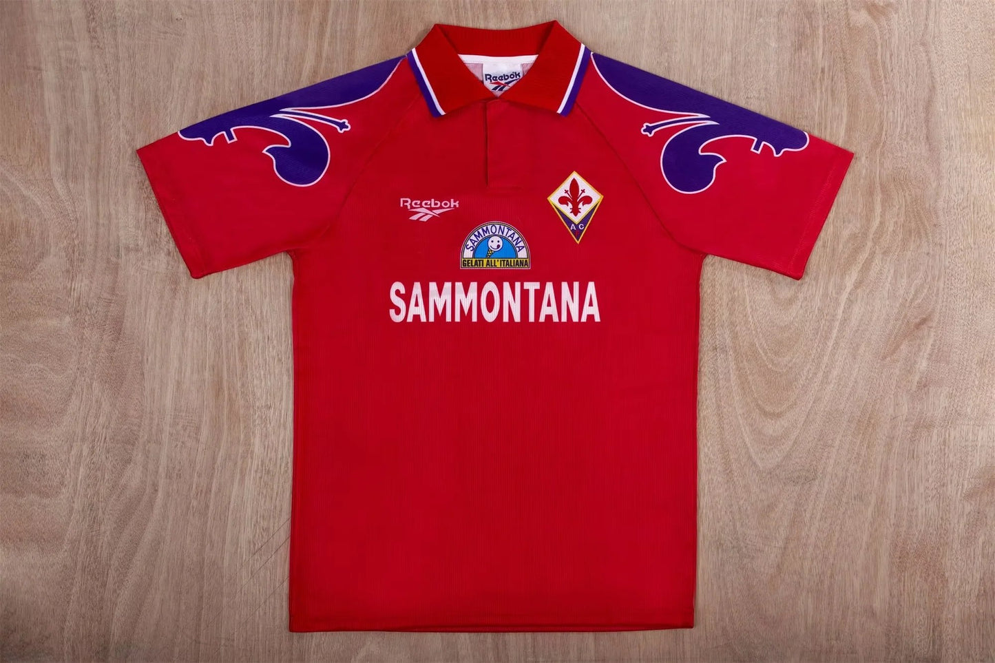 Rétro 95/96 Fiorentina Troisième Extérieur