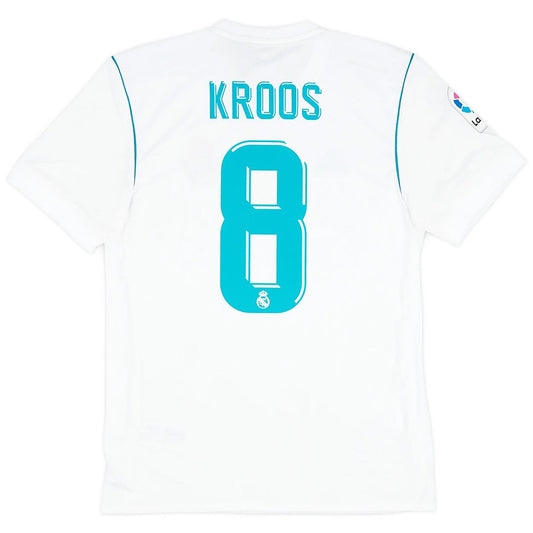 Maillot rétro domicile KROOS 8 du Real Madrid 2017/18