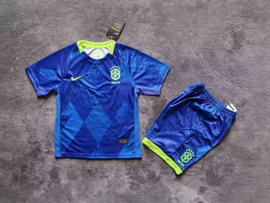 Maillots enfants 25/26 extérieur brésilien