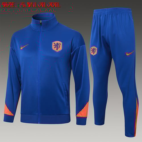 Ensembles de vestes bleus 24/25 couleurs Pays-Bas
