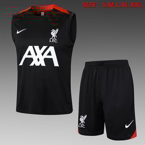 Gilet noir Liverpool 24/25