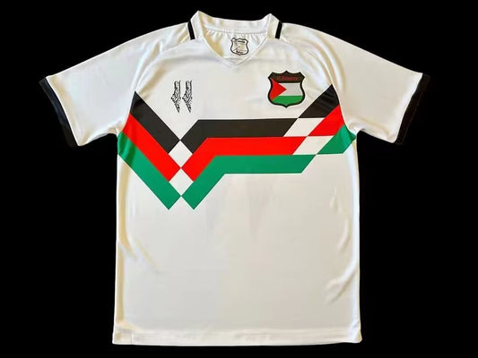 Version Fans 24/25 Palestine Rétro bande tricolore