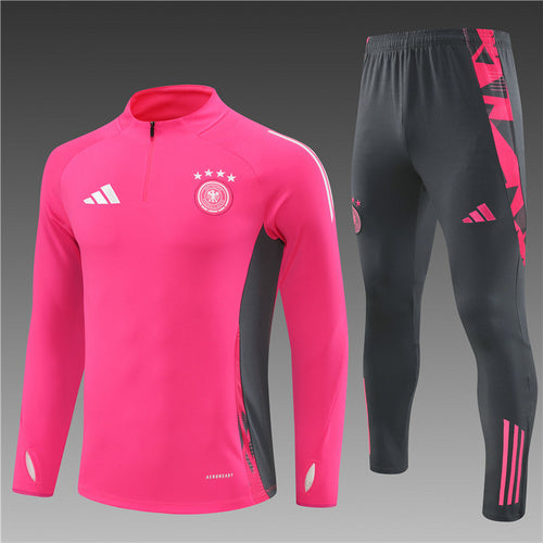 Survêtement rose demi-zip Allemagne 24/25