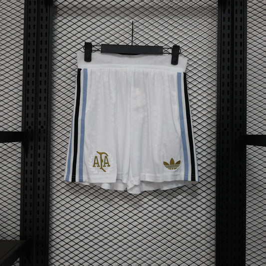 Short Argentine blanc version joueur 25/26