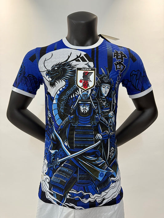 Version spéciale du guerrier bleu du Japon