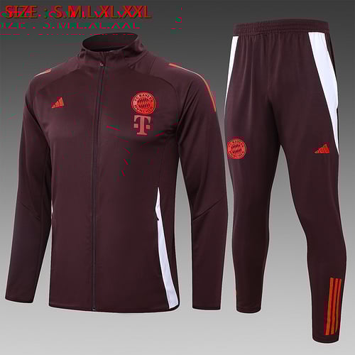 Ensembles de vestes rouges et marron Bayern Munich 24/25