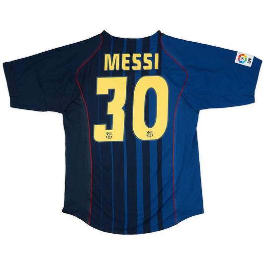 Maillot rétro MESSI 30 Barcelone extérieur 2004/05