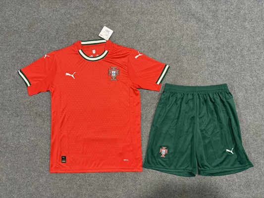 25/26Portugal Adultes maillots domicile
