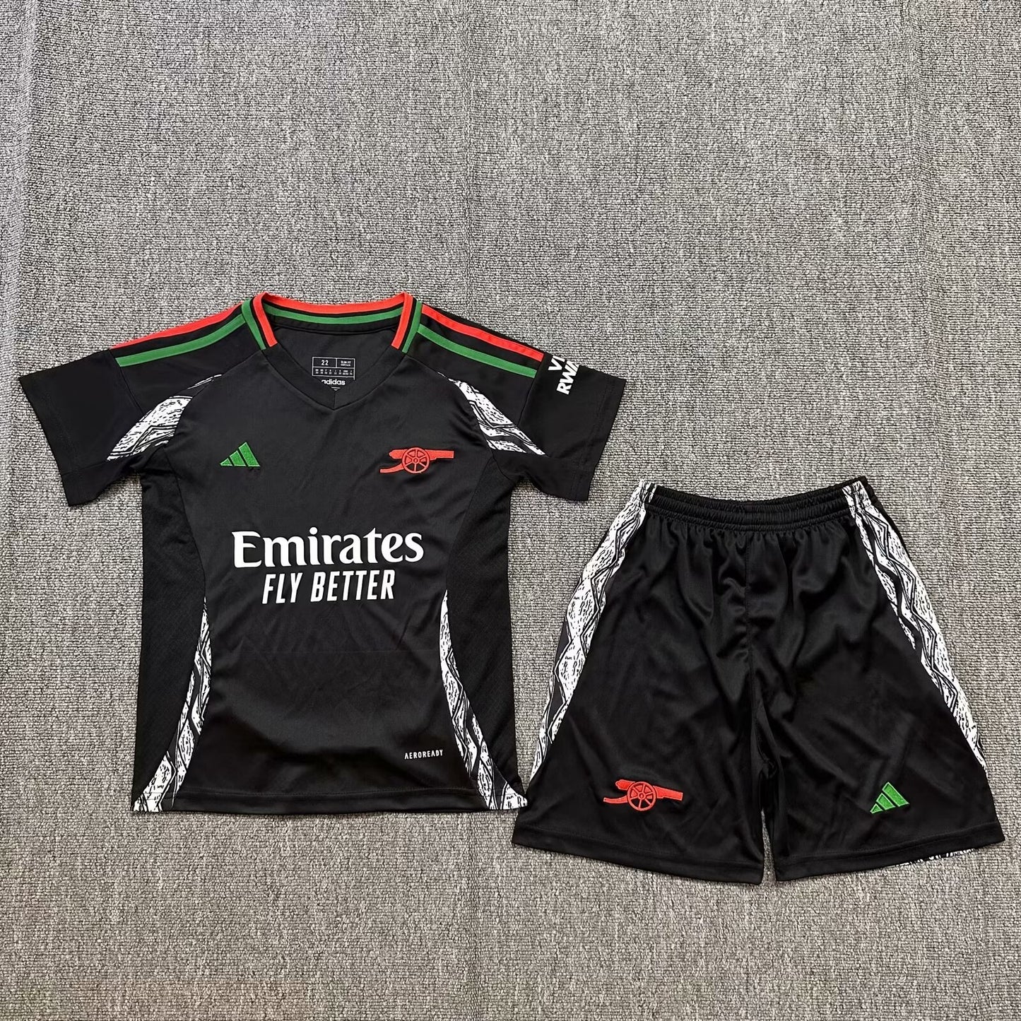 Maillots enfants 24/25 Arsenal extérieur