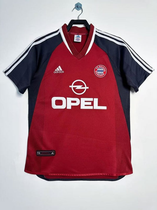 rétro 01/02 Bayern Munchen domicile
