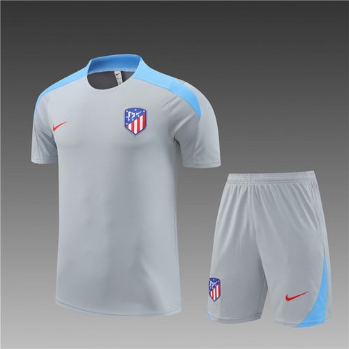Maillots d'entraînement gris 24/25 de l'Atlético de Madrid