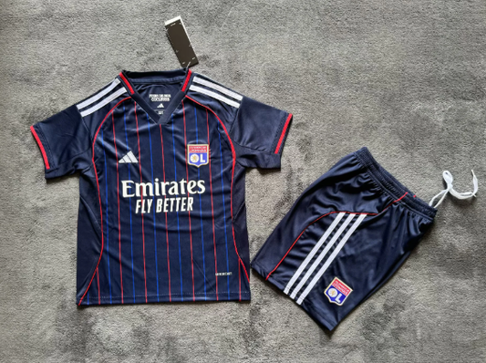 Maillots enfants Lyon Extérieur 25/26