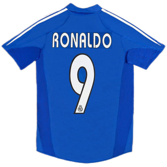 Maillot rétro RONALDO 9 Real Madrid Third 2004/05