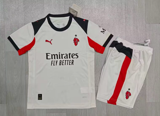 Maillots enfant 25/26 AC Milan extérieur