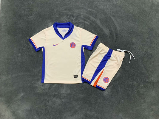 24/25 Chelsea Away Kids kits Soccer Jerseys Football Shirt