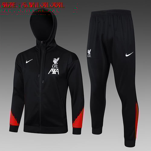Ensemble veste à capuche Liverpool 24/25 noir