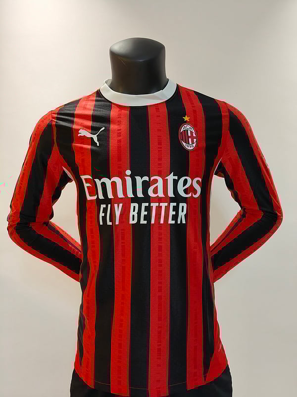 Player Version 24/25 Long sleeve AC Milan home