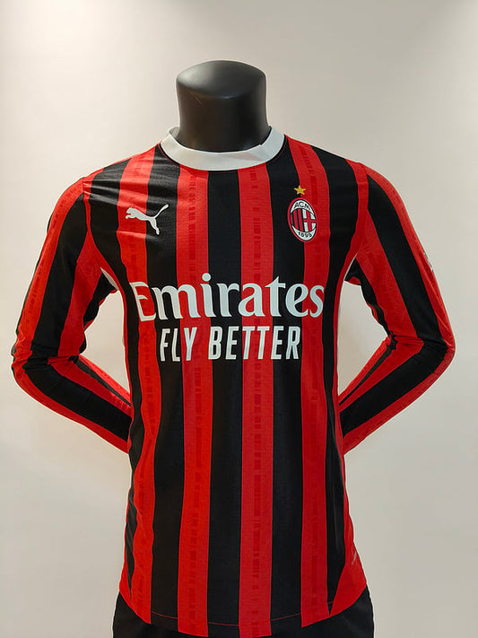 Player Version 24/25 Long sleeve AC Milan home