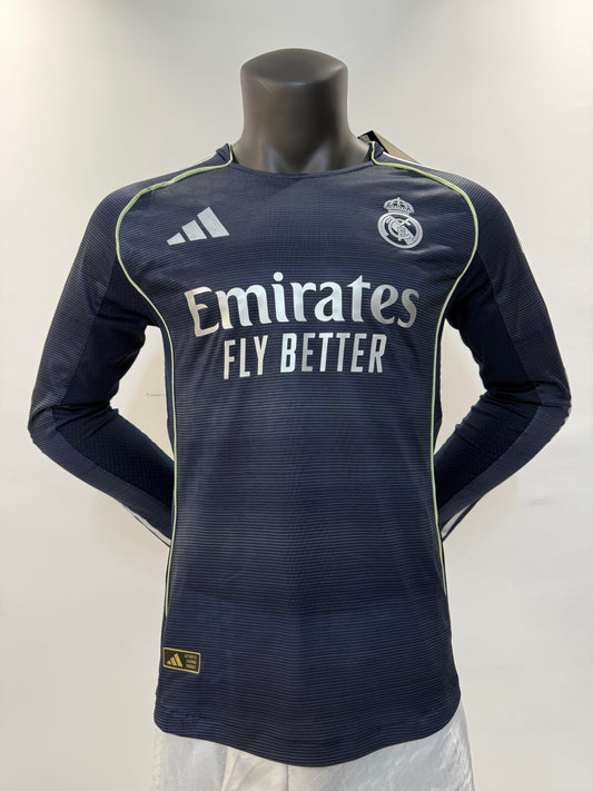 25/26Real Madrid away long sleeved shirt
