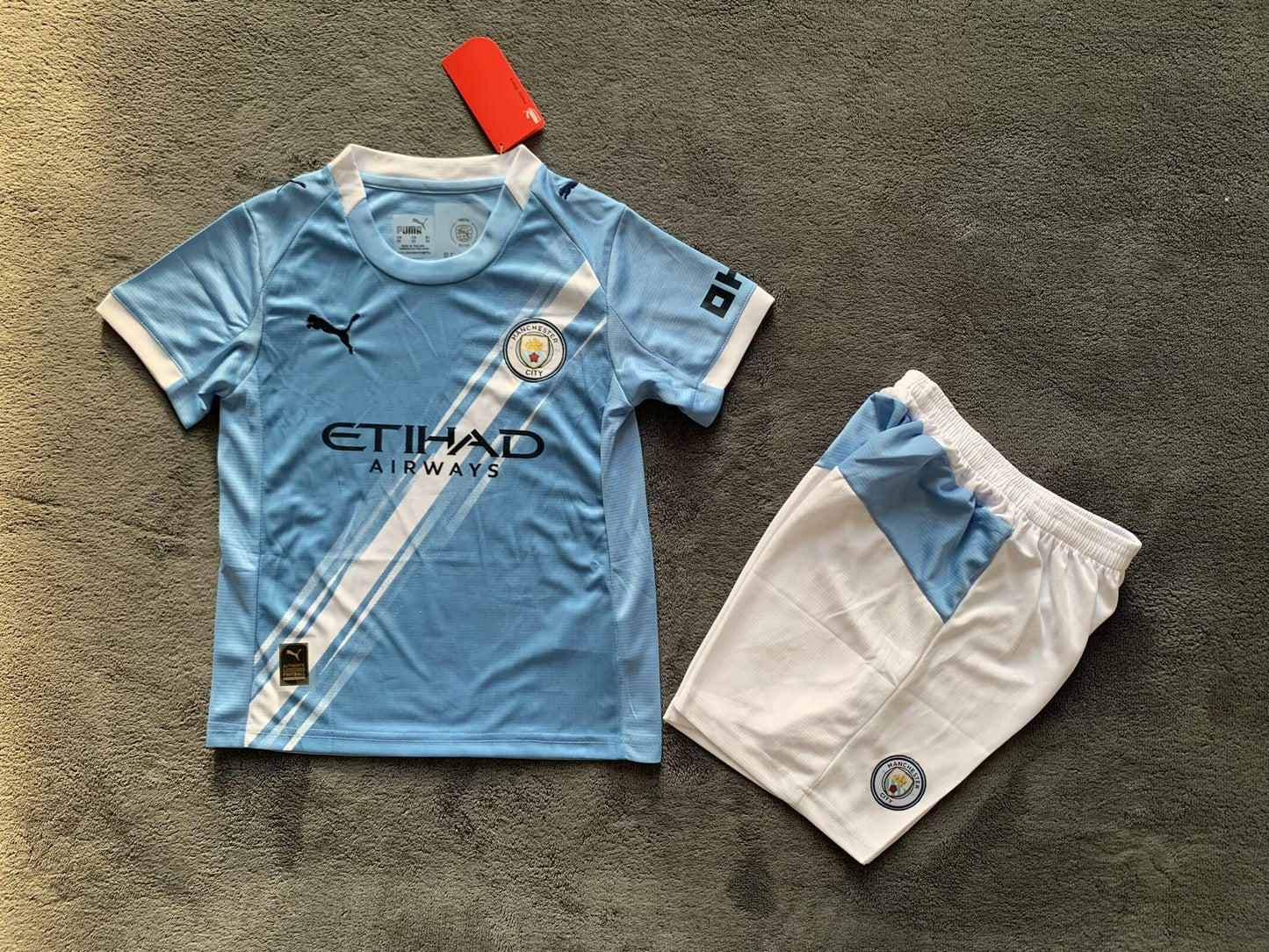 Maillots enfant 25/26 Manchester City domicile