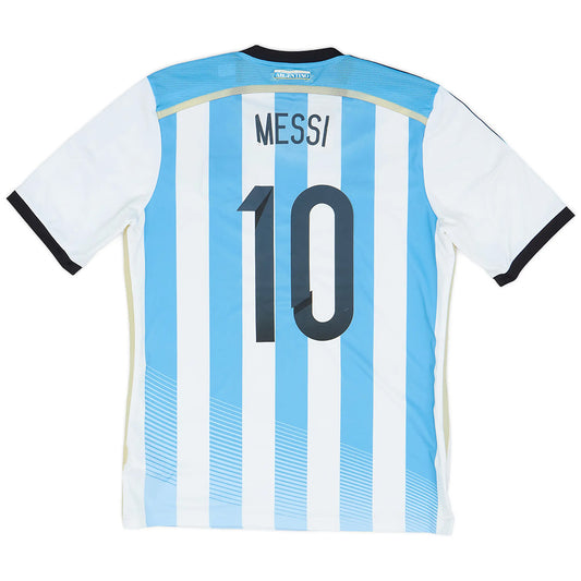 Maillot rétro Messi 10 Argentine domicile 2014/15