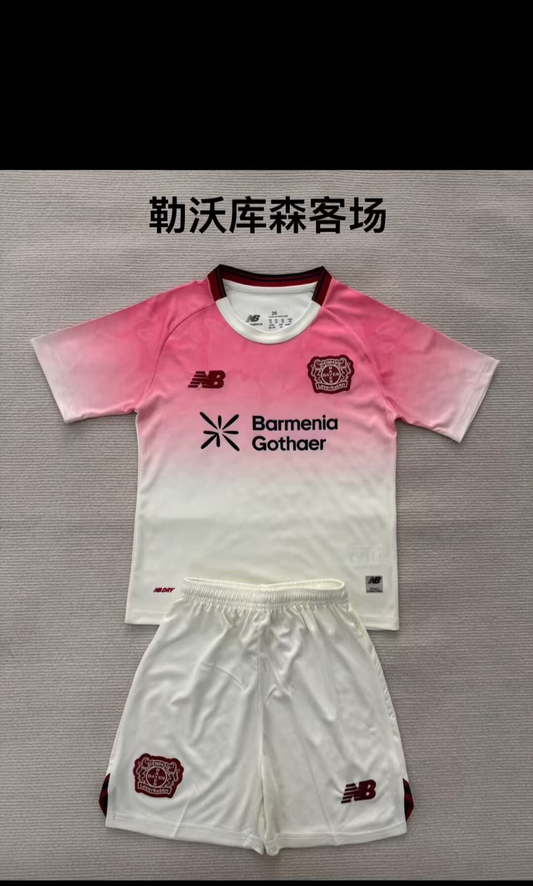Maillots enfants 25/26 Leverkusen extérieur