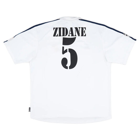 Maillot rétro Zidane 5 Real Madrid Centenaire Domicile 2002/03