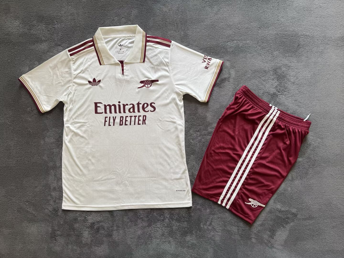 Maillots adultes 25/26 Arsenal deuxième à l'extérieur
