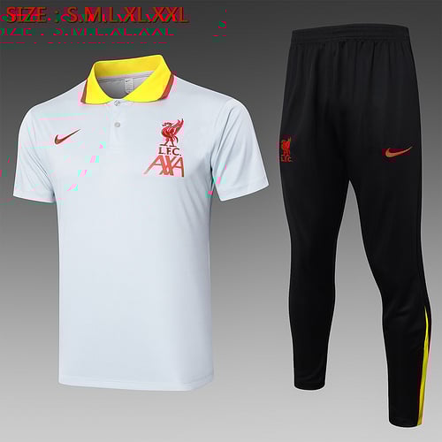 Col rabattable Liverpool 24/25 gris clair