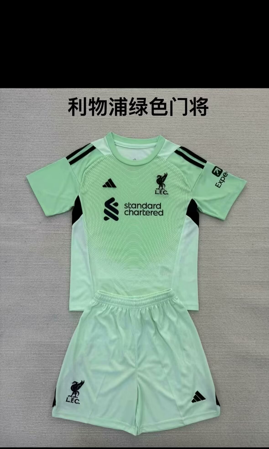 Ensemble adulte 25/26 neuf (gardien de but Liverpool gris vert)