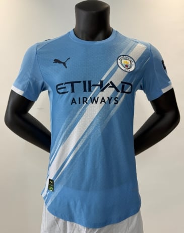 Version joueur 25/26 Manchester City domicile