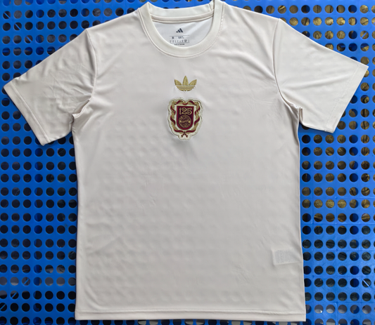 T-shirt Fans Version 25/26 Bayern 125e anniversaire édition abricot