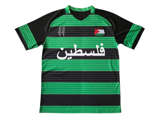 Ventilateurs Version 24/25 Palestine Noir vert